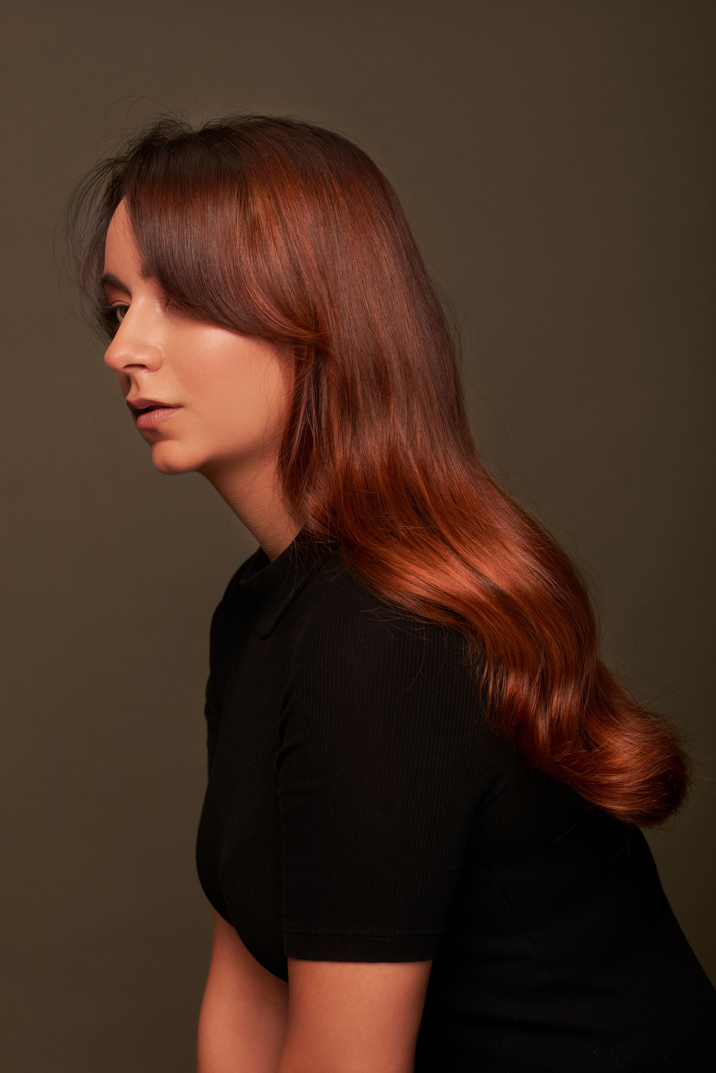 Hair photography for BT Hair & Beauty - elegant hairstyling with professional presentation and sophisticated techniques